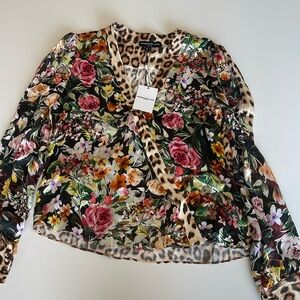 Generation love silk blouse